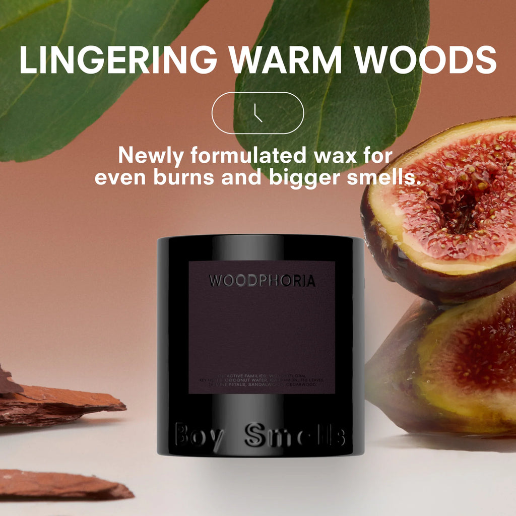 Woodphoria 8.5oz candle