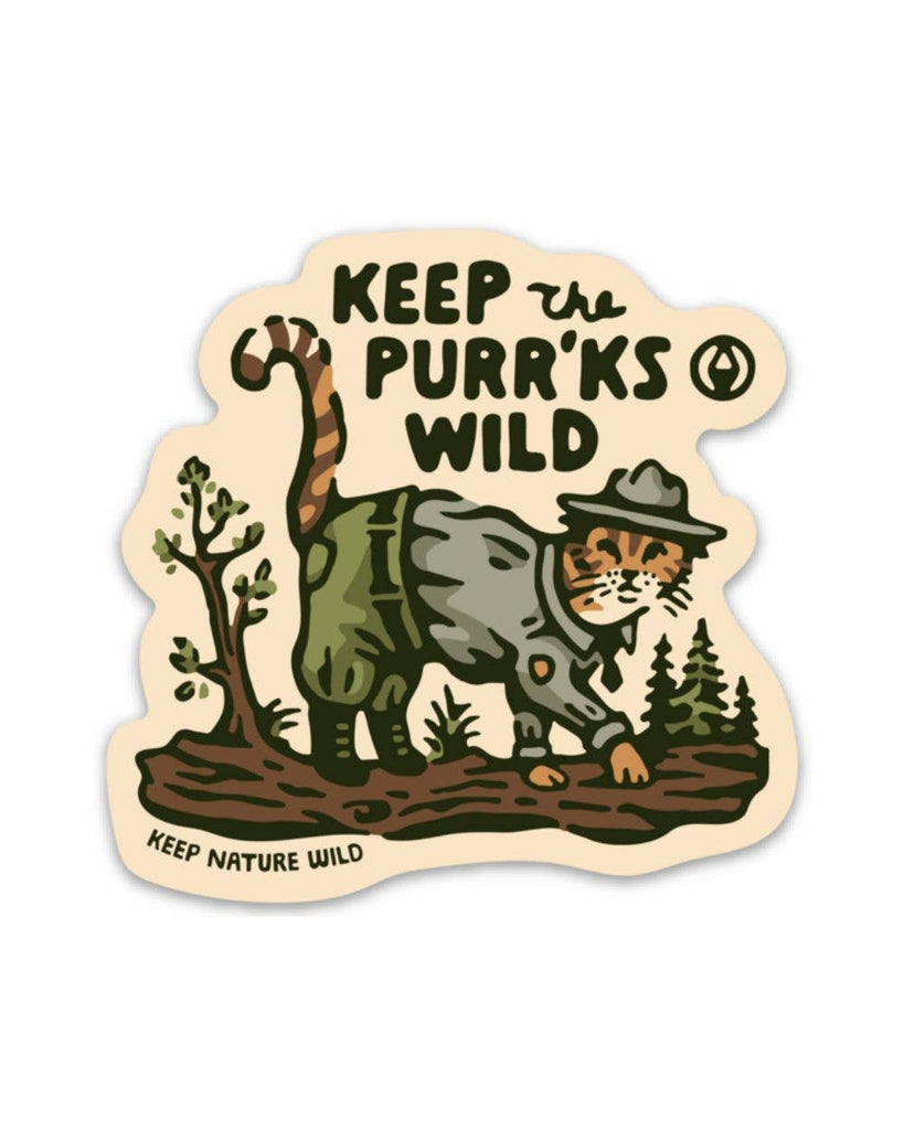 Keep the Purrks Wild | Sticker