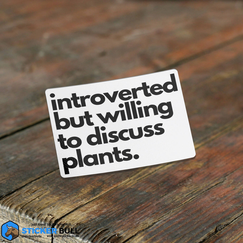 Introverted Sticker