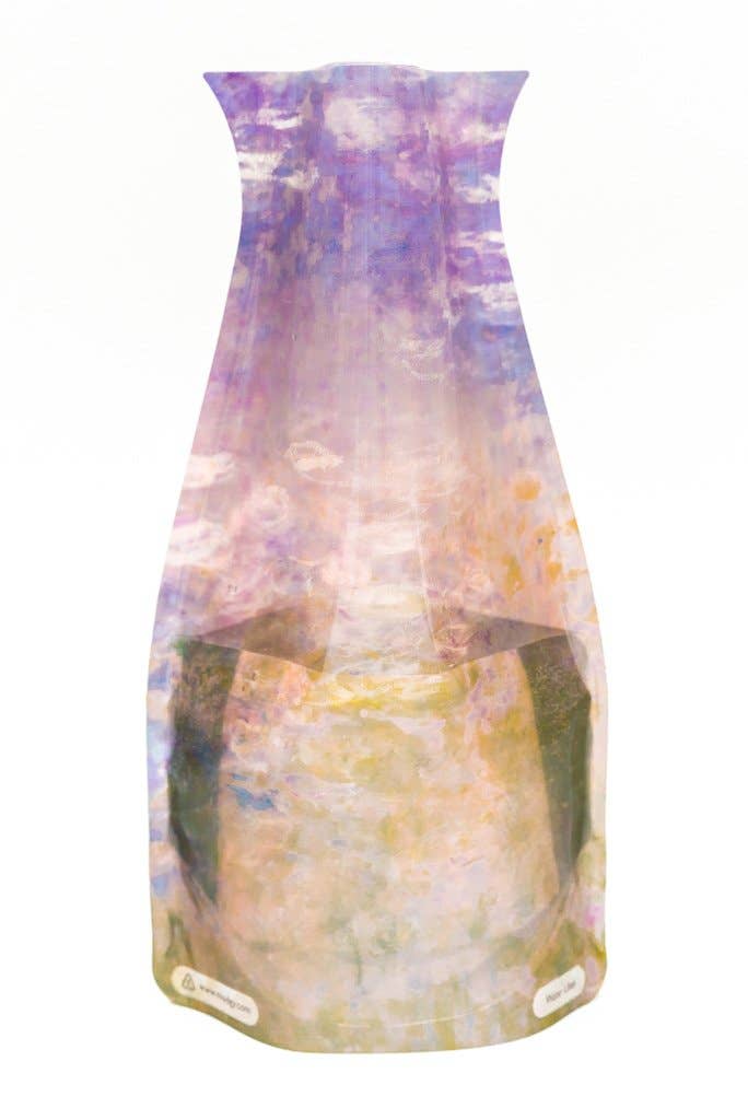 Modgy Expandable Vase - Monet Water Lilies