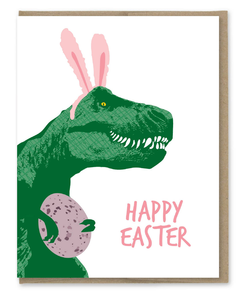 Trex Bunny Easter Card