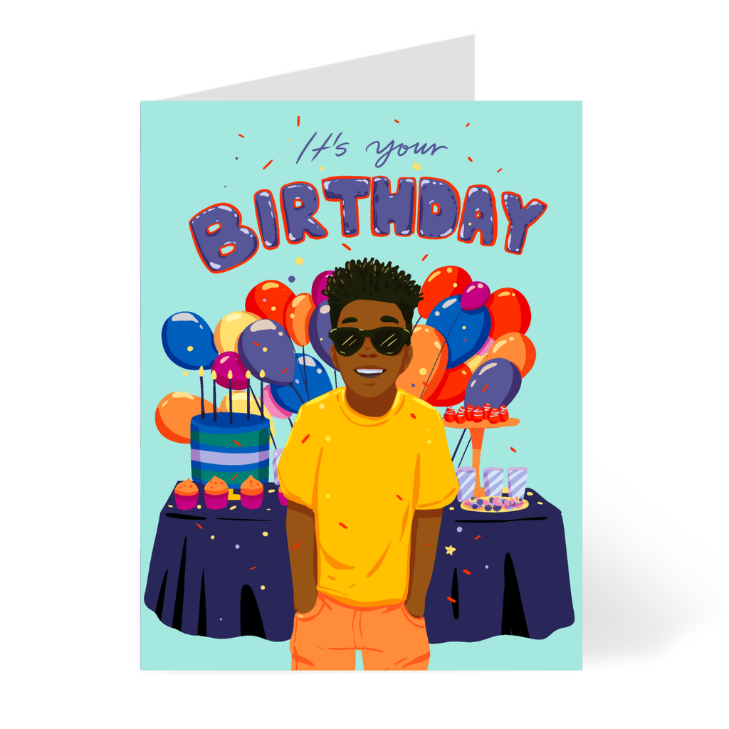 Cool Birthday Boy Card