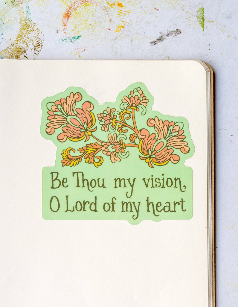 Be Thou My Vision Hymn Sticker