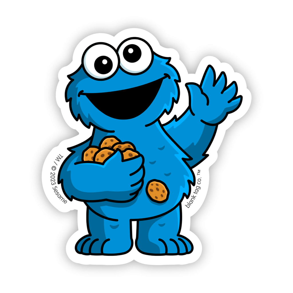 The Cookie Monster Sticker