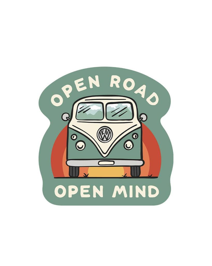 Open Road Sticker