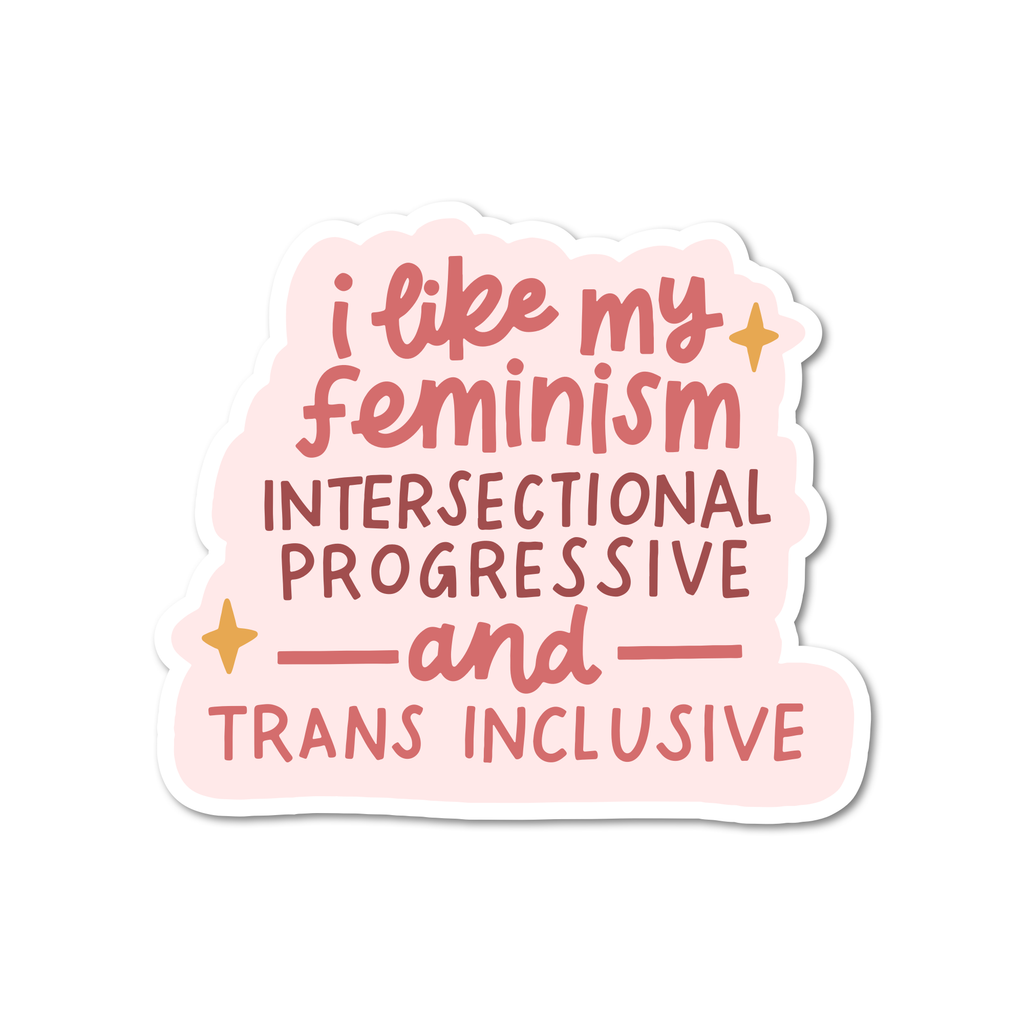 I Like My Feminism Sticker