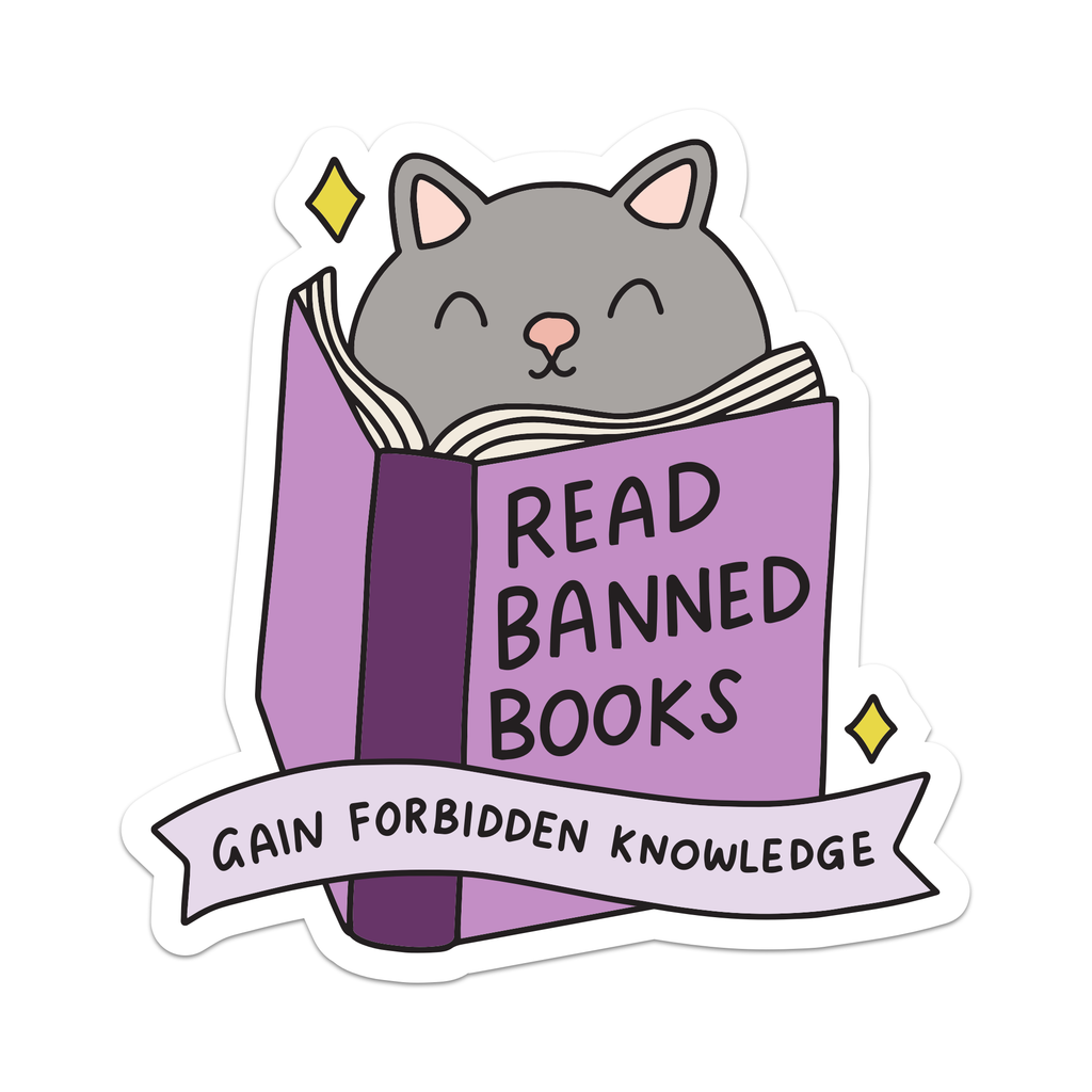 Read Banned Books Sticker / 3"