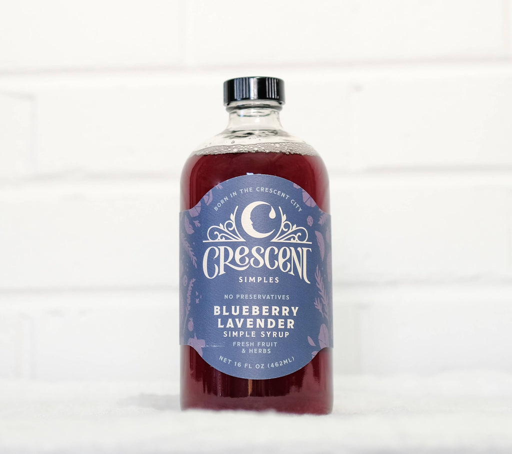 16 oz Blueberry Lavender Simple Syrup