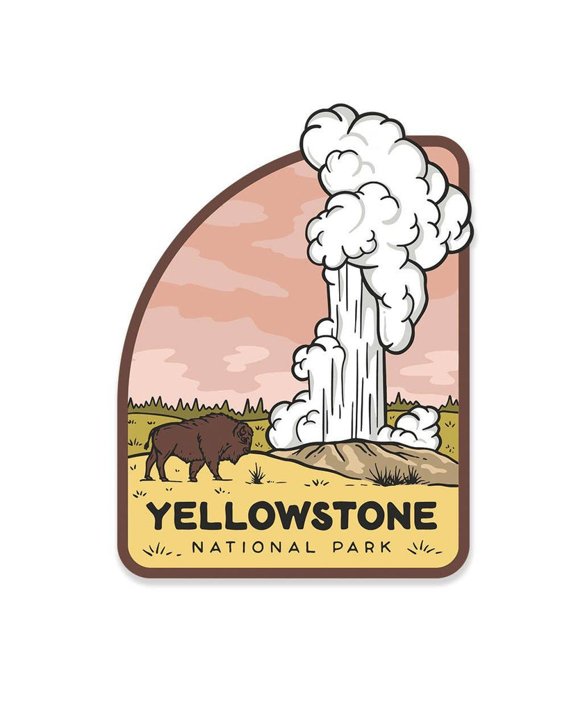 Yellowstone Old Faithful | Sticker