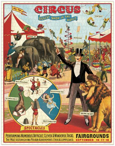 circus puzzle - 1,000 pc
