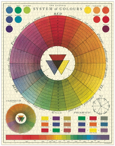 color chart puzzle - 1,000 pc