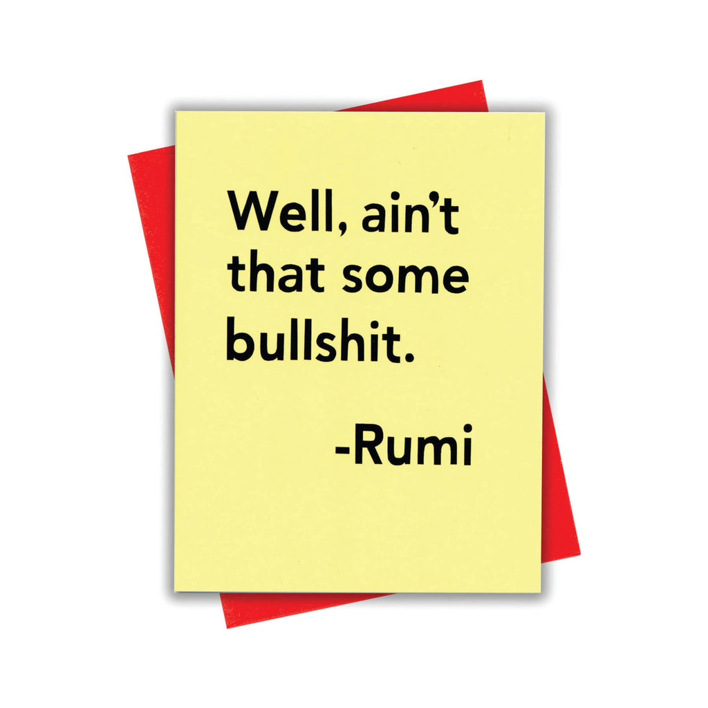 Rumi Card