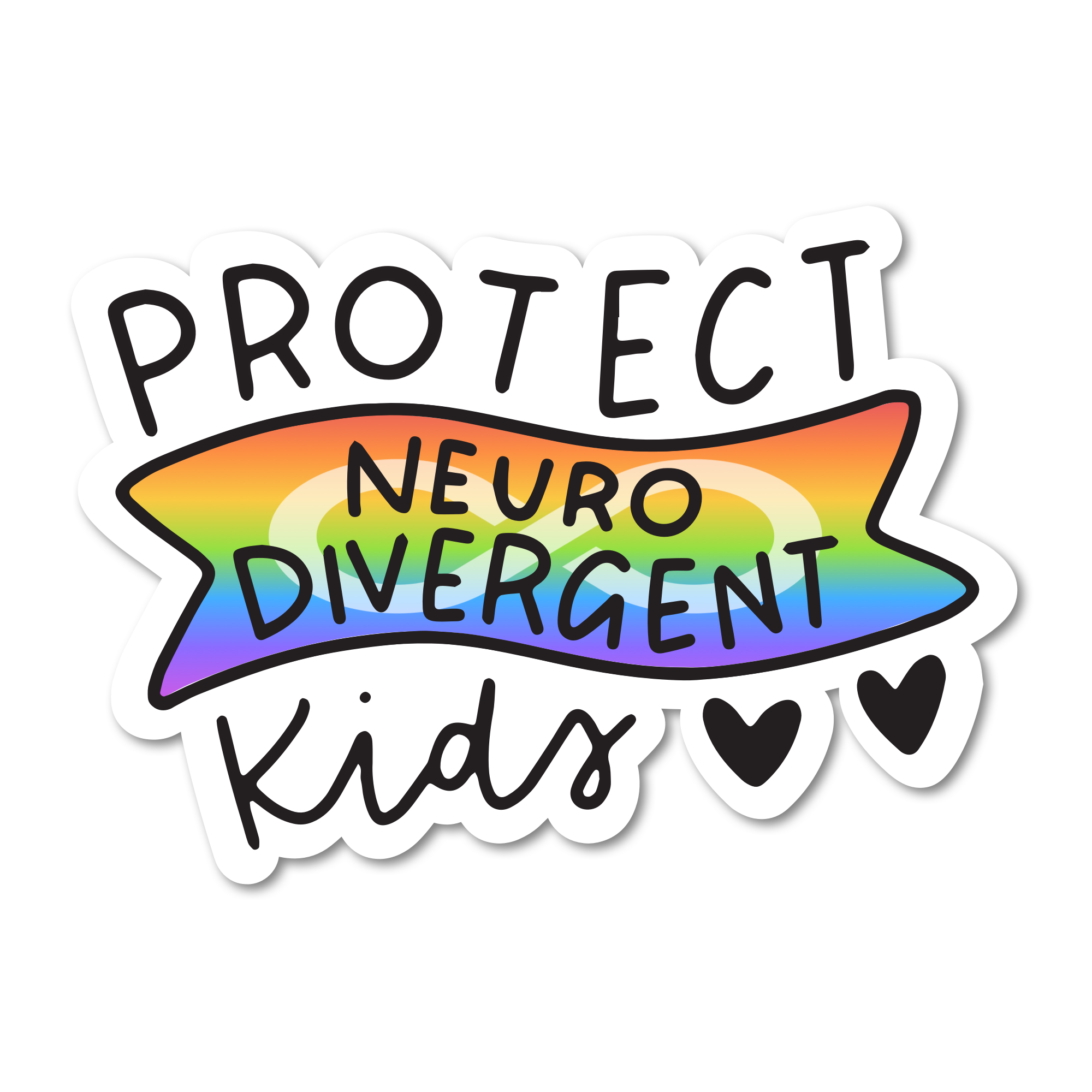 Protect Neurodivergent Kids Sticker – Atlas General Store