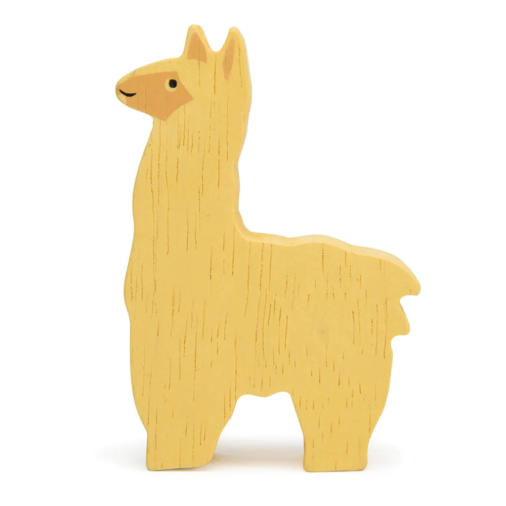 alpaca wooden toy