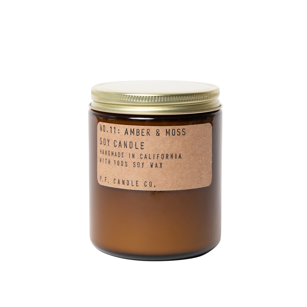 amber & moss 7.2 oz standard soy candle