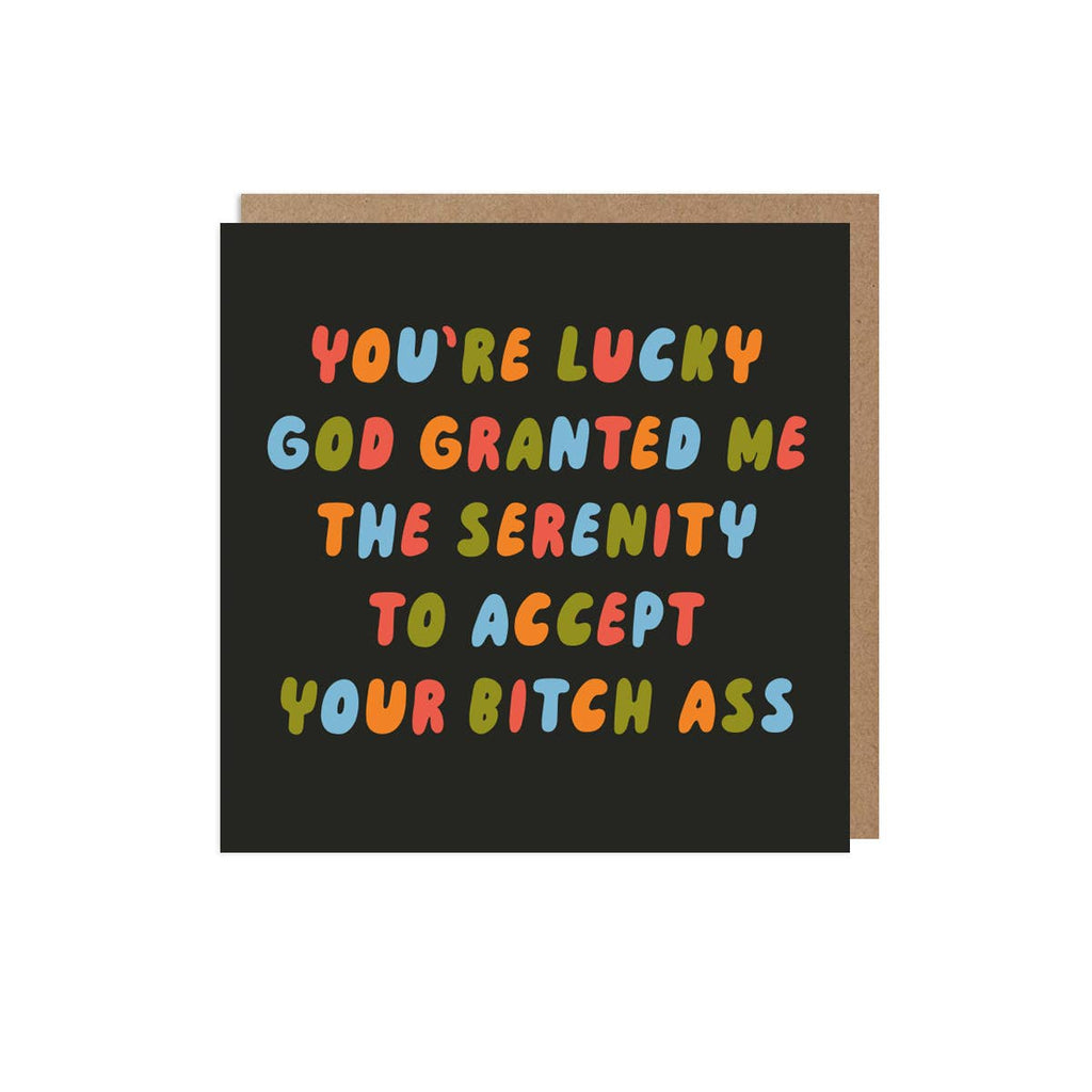 Your Bitch Ass  Card