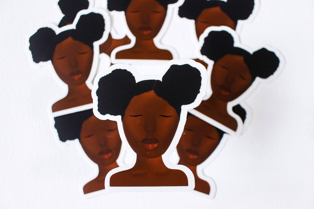 Afro Puffs Girl