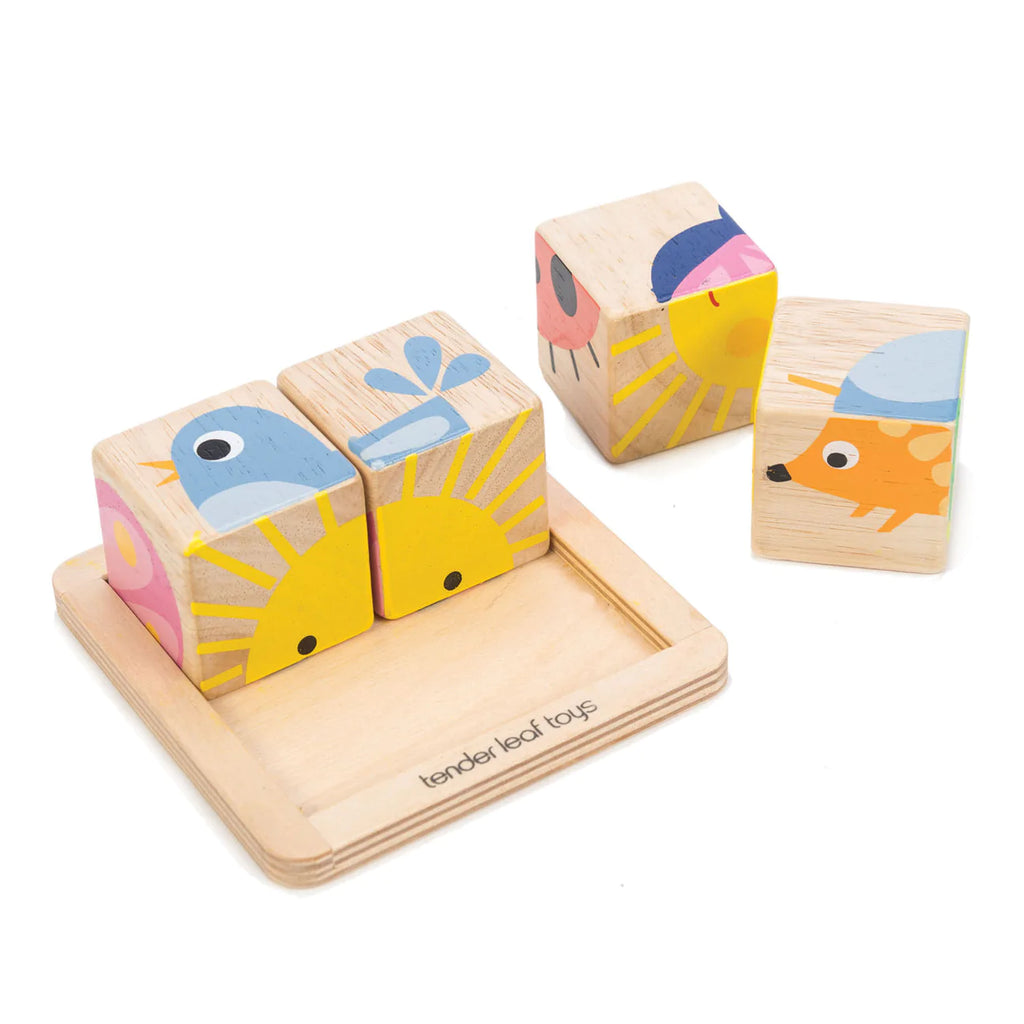 baby blocks wooden toy set