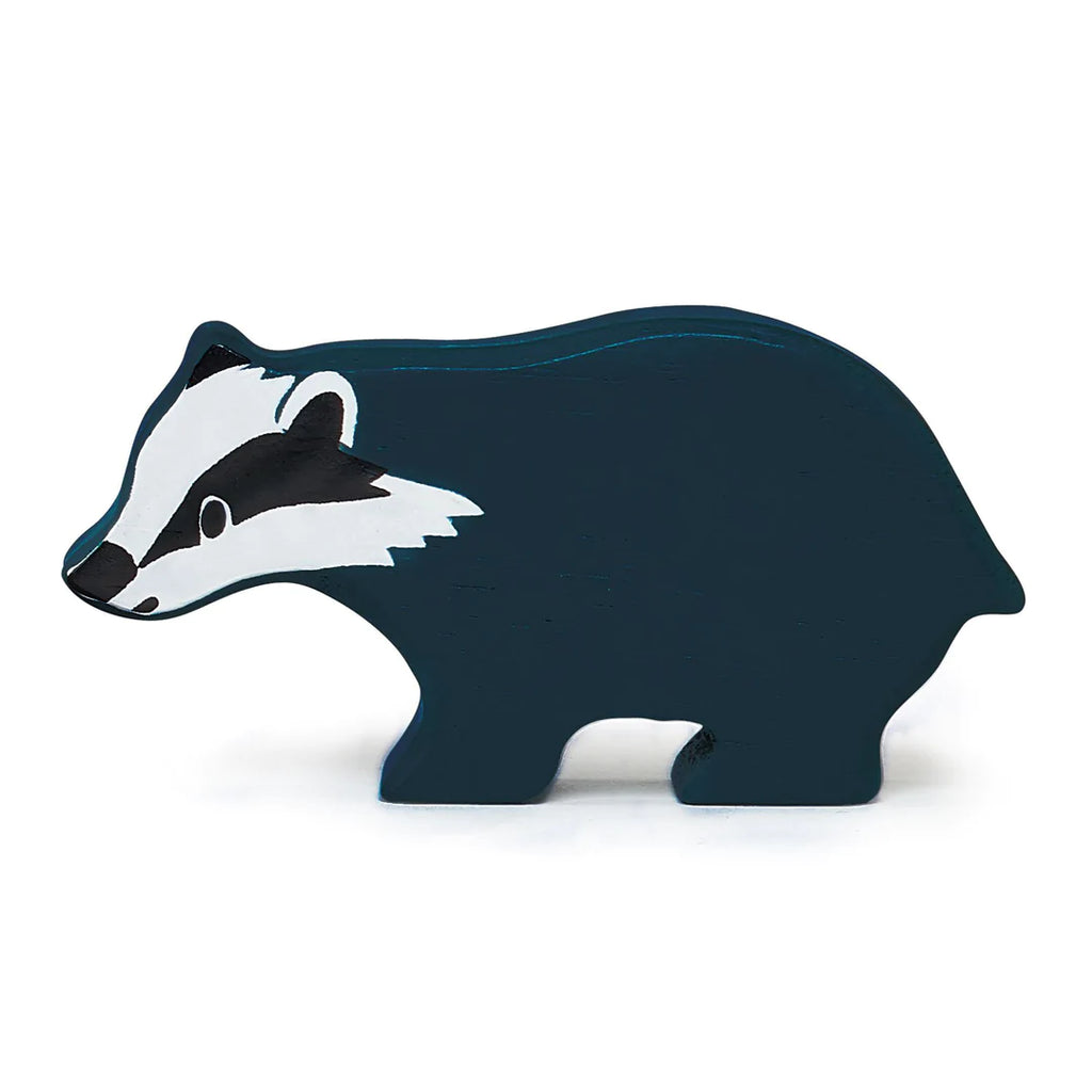 badger wooden toy