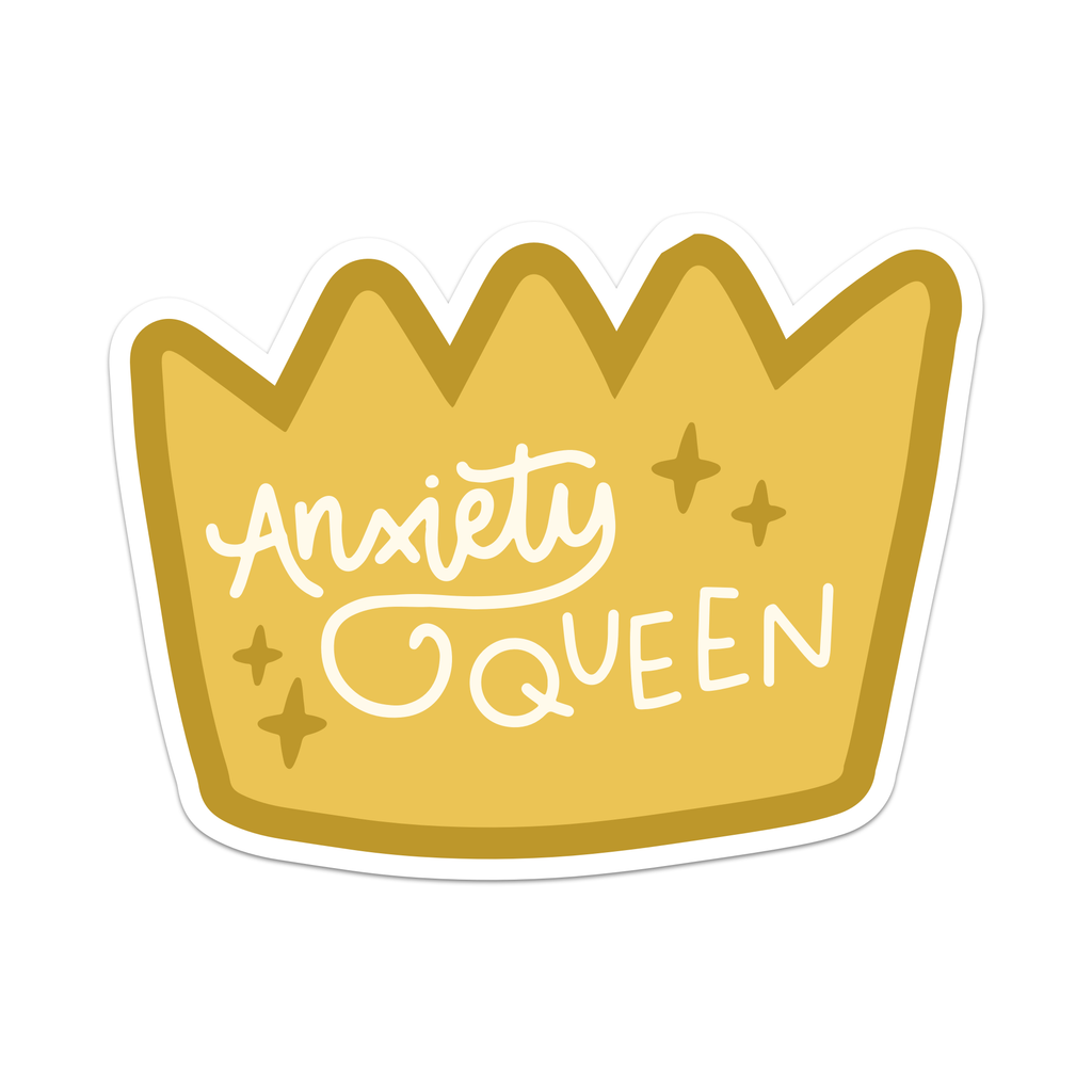 Anxiety Queen Sticker