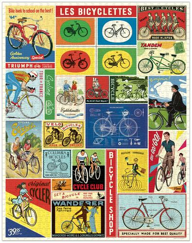 bicycles puzzle - 1,000 pc