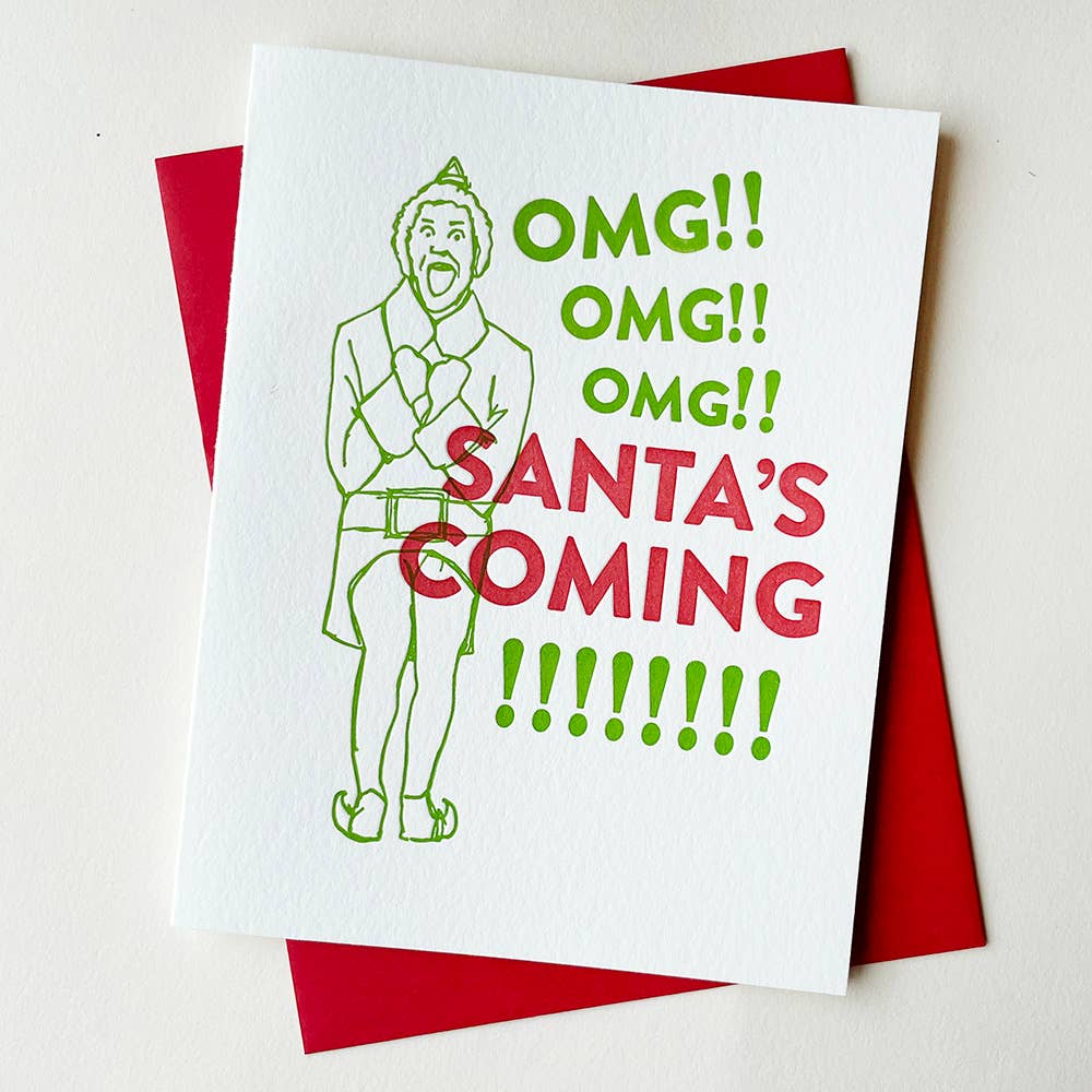 Santa's Elf Holiday Card