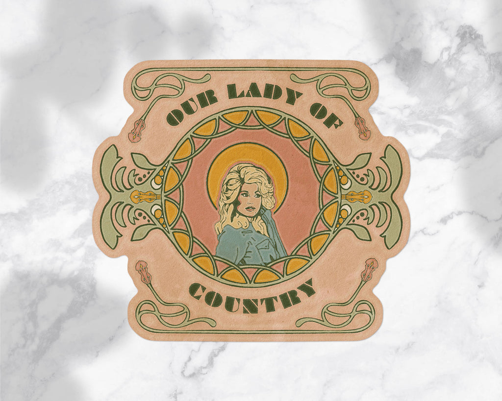 Our Lady of Country Sticker