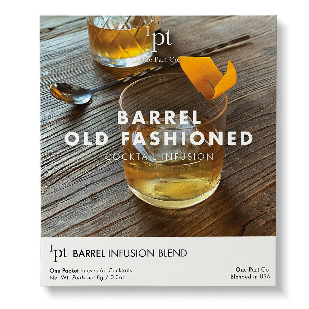 1pt Barrel Old Fashioned Cocktail Pack