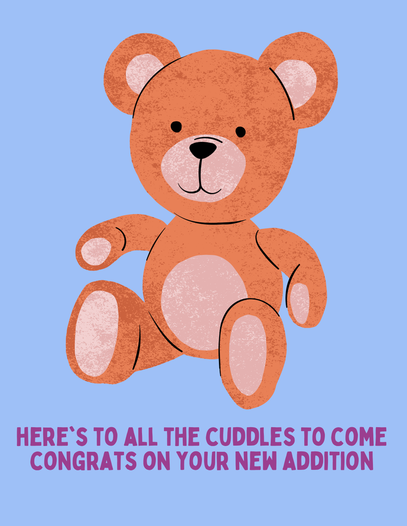 Here's to All the Cuddles to Come Card