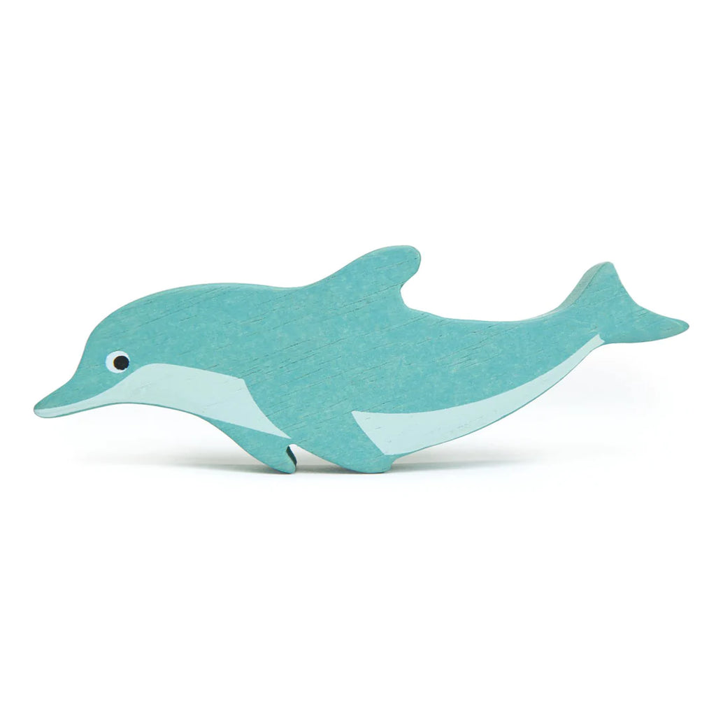 dolphin wooden toy