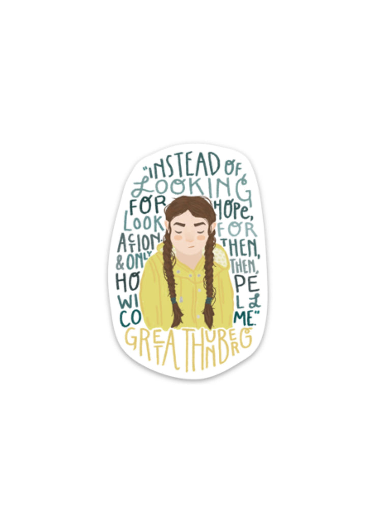 Greta Thunberg Sticker