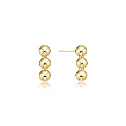 enewton joy stud 6mm gold earrings