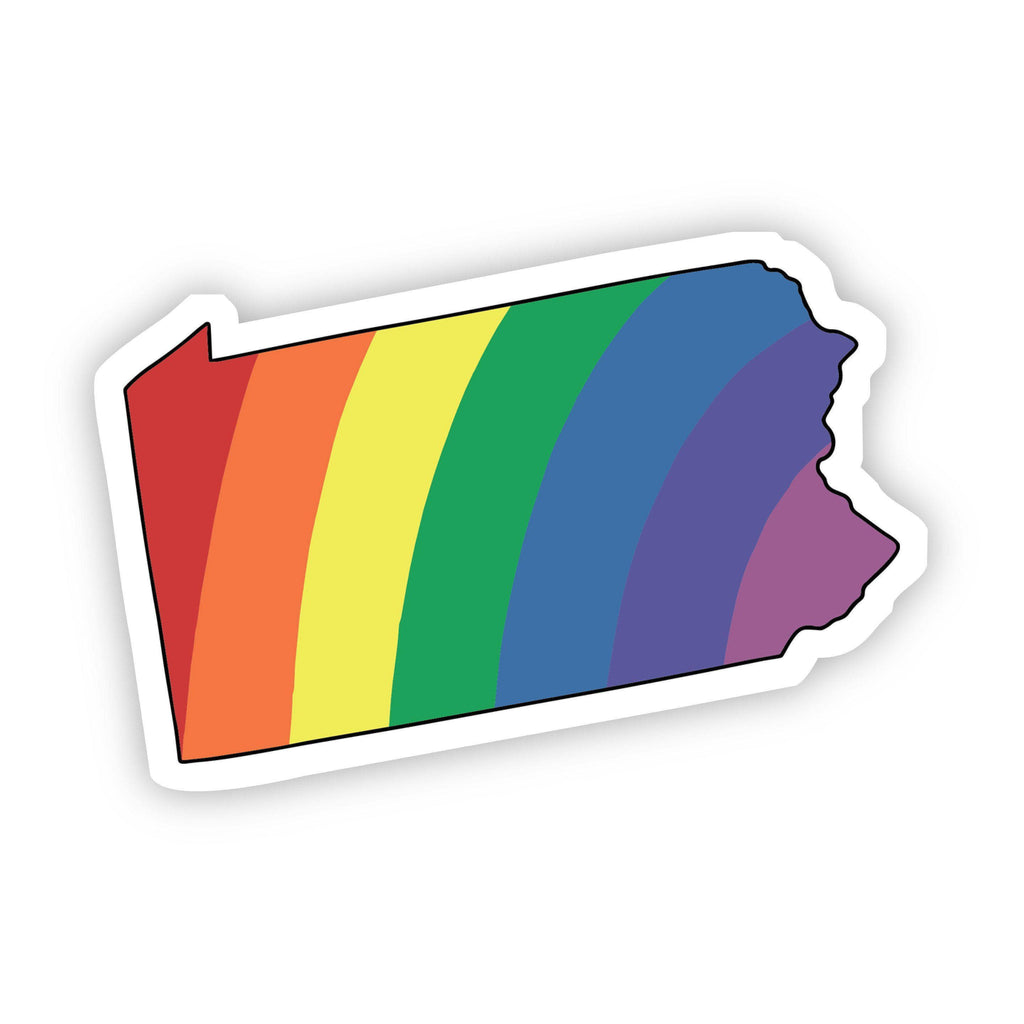 Pennsylvania Rainbow Sticker