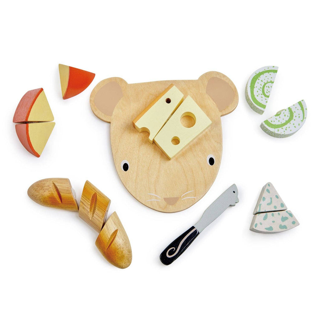 Cheese Chopping Board Wooden Toy Set