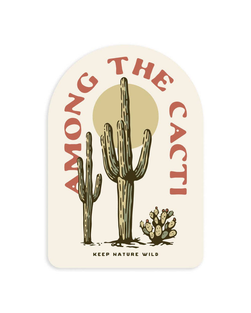 Among the Cacti Sticker