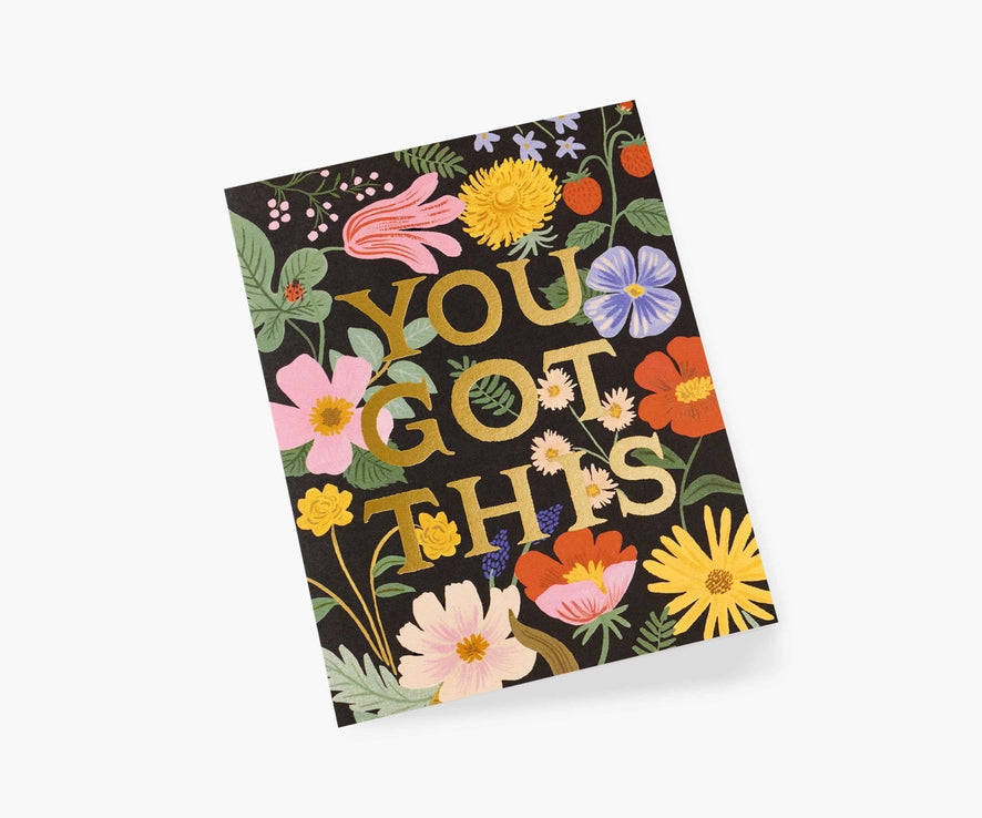 you got this greeting card