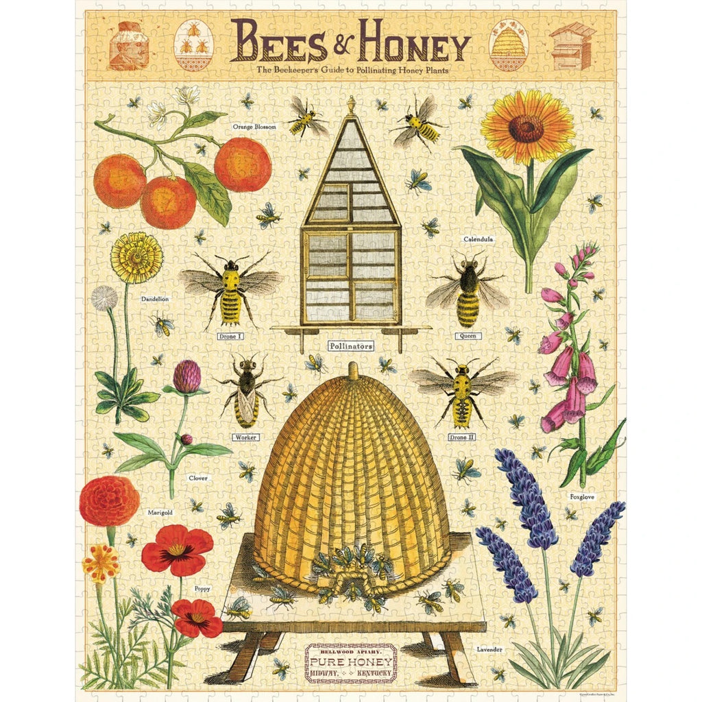 Bees & Honey puzzle - 1,000 pc