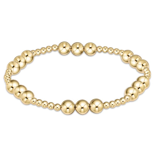 enewton classic gold joy 6mm bead bracelet