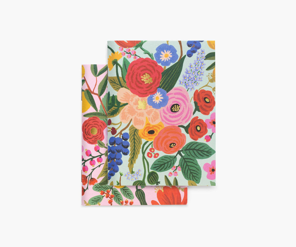 pair of 2 garden party pocket notebooks