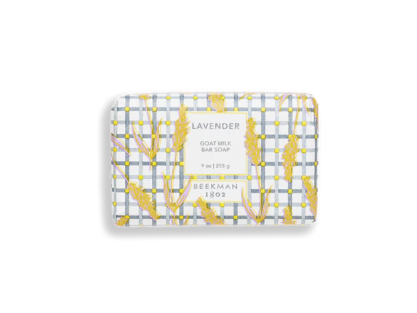 lavender goat milk soap