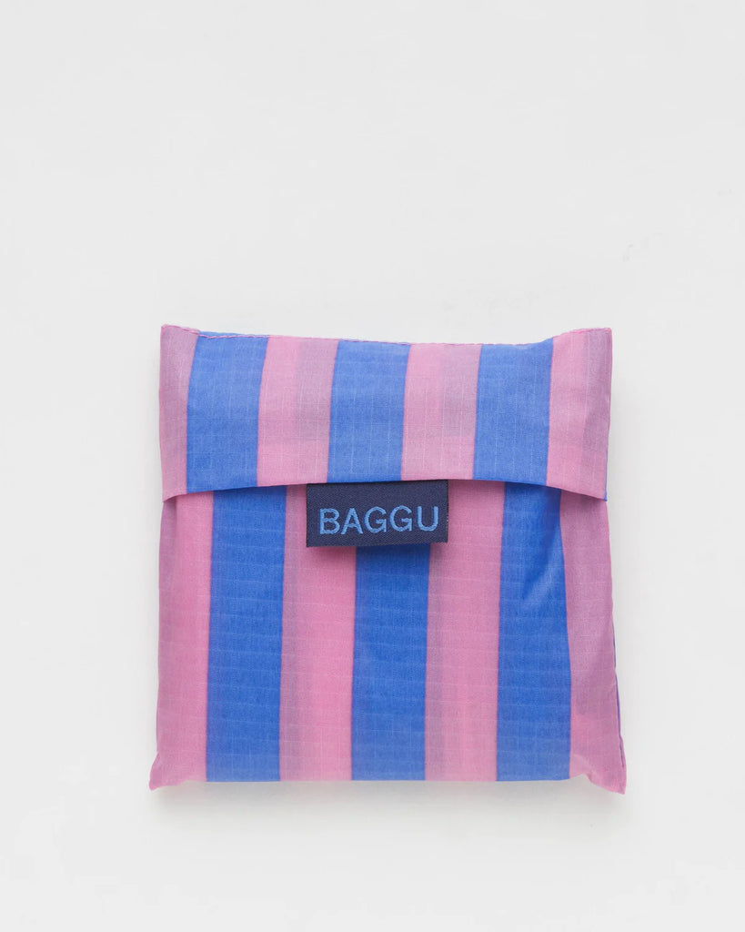 baggu blue pink awning stripe