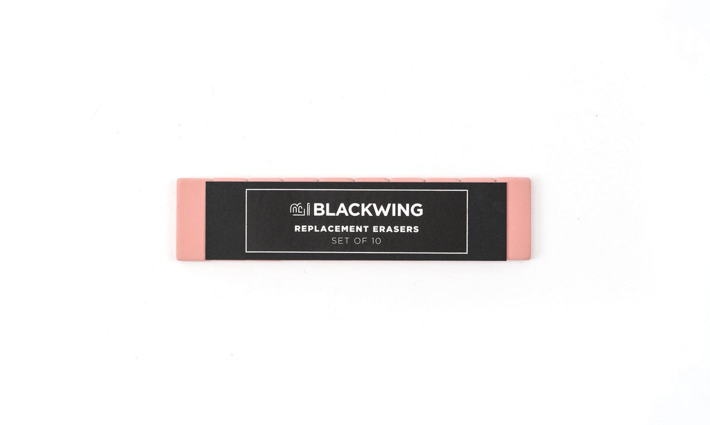 blackwing replacement erasers in pink