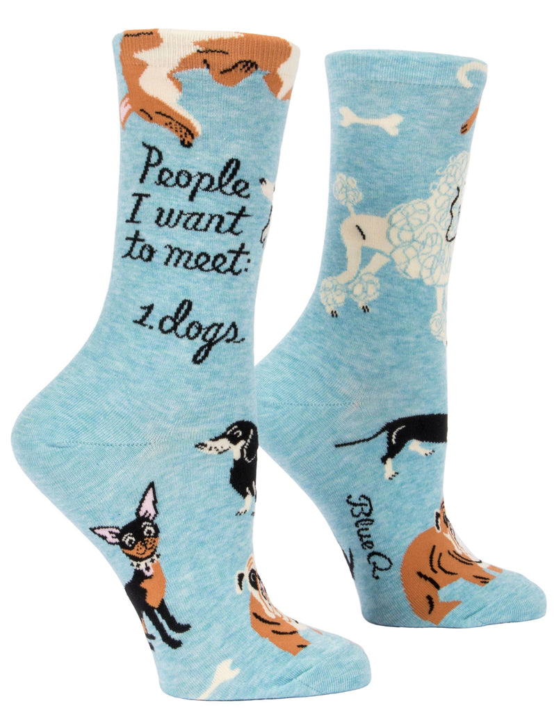 people to meet: dogs crew socks