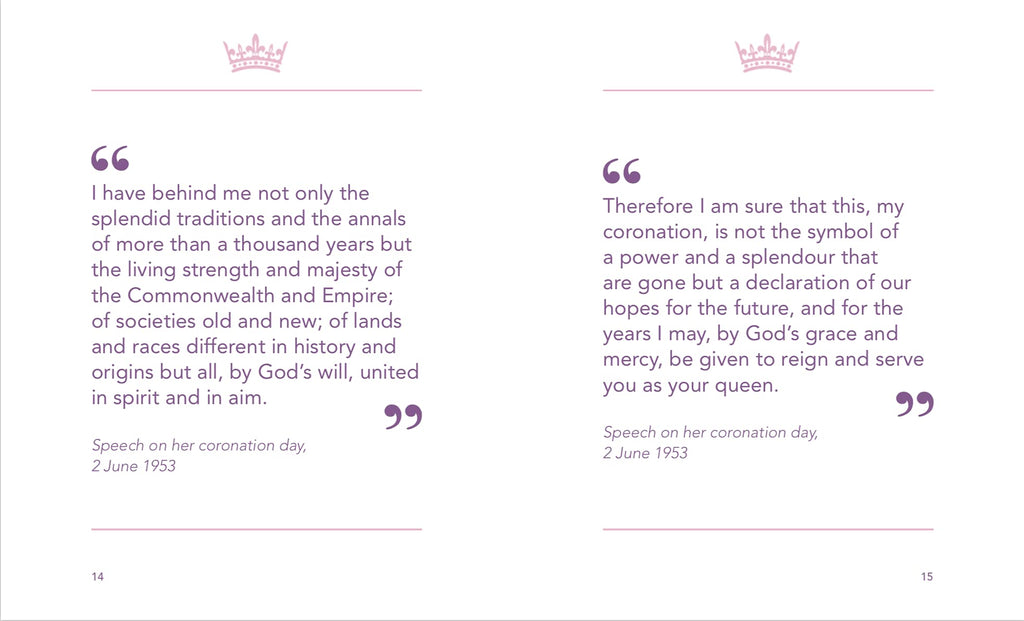 The Queen: Quotes to Live By Book