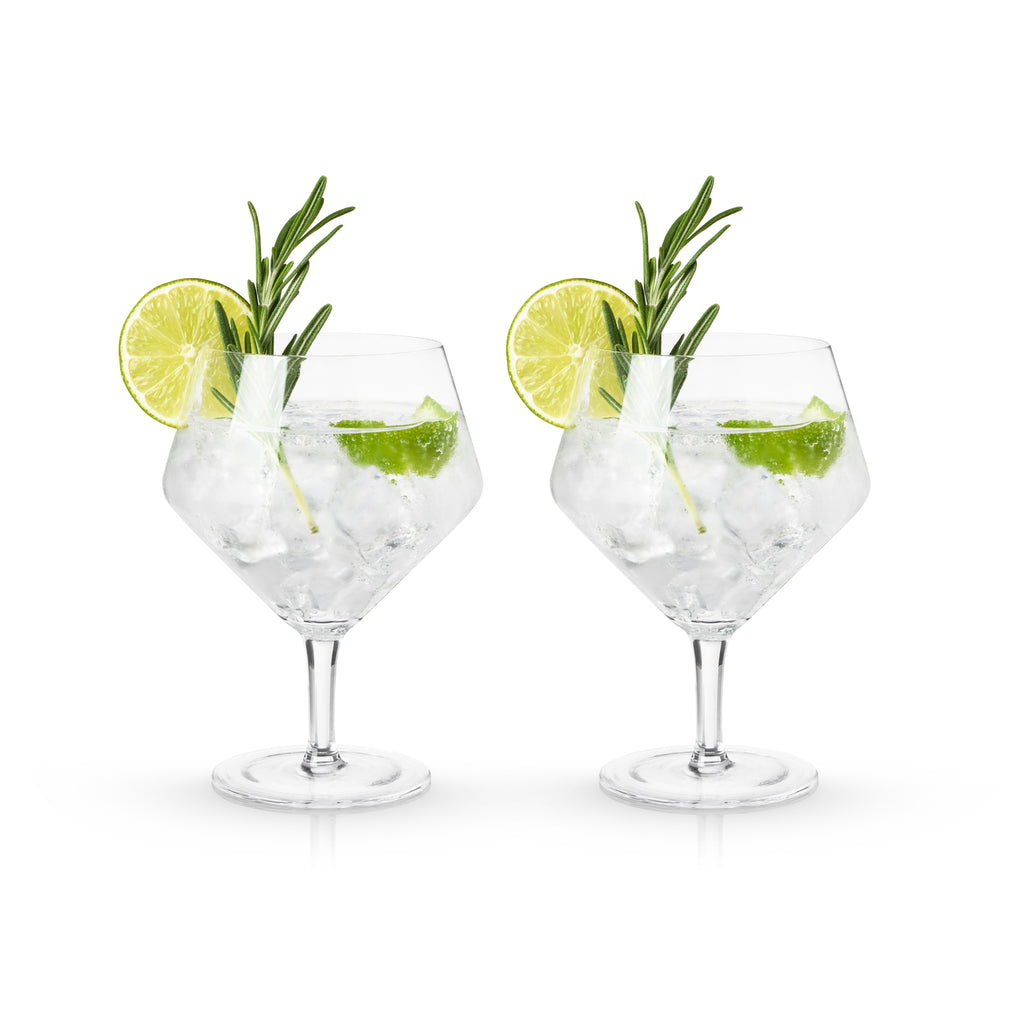 Raye: Gin & Tonic Glasses set of 2