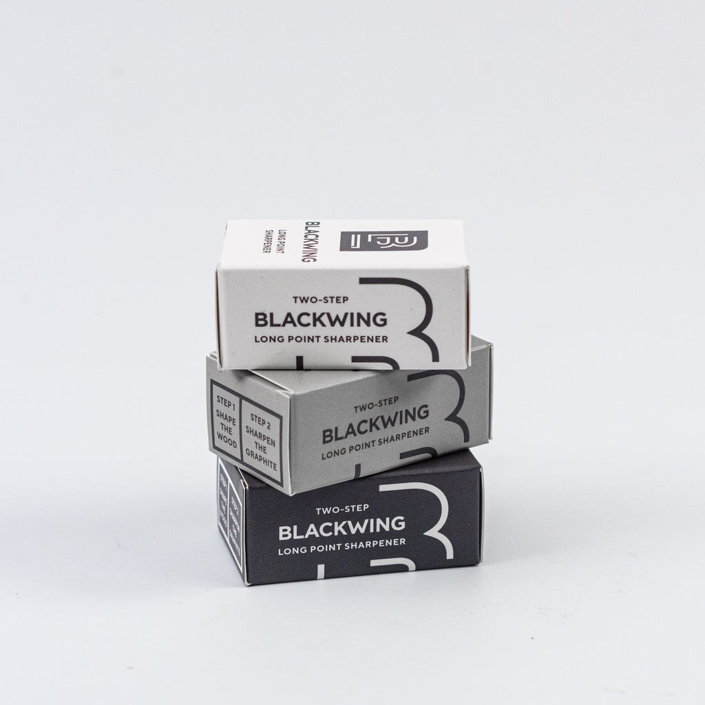 Blackwing Two-step Long Point Sharpener in Grey