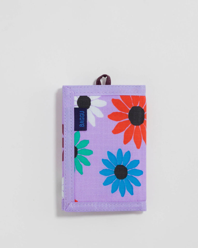 baggu nylon wallet - wild daisy