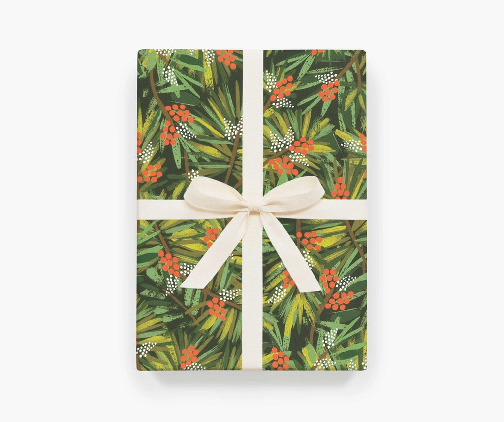 pine wrapping sheets - roll of 3